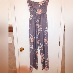 Halter romper suit (jumpsuit